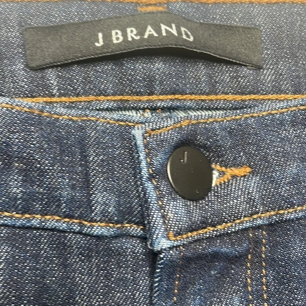 J Brand Alana High Rise Crop Dark Wash Size 29 Ankle